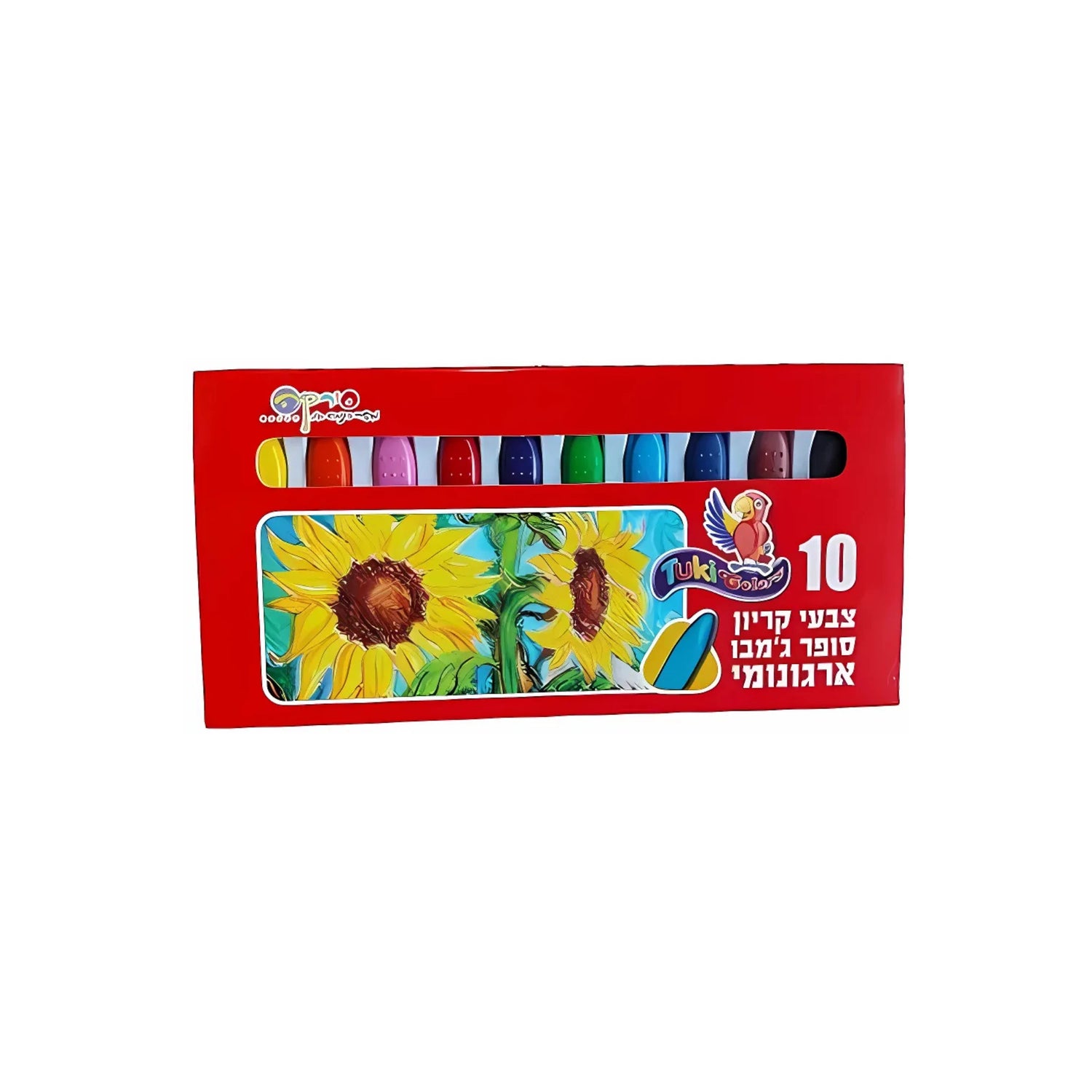 סט 10 צבעי קריון סופר ג'מבו ארגונומי