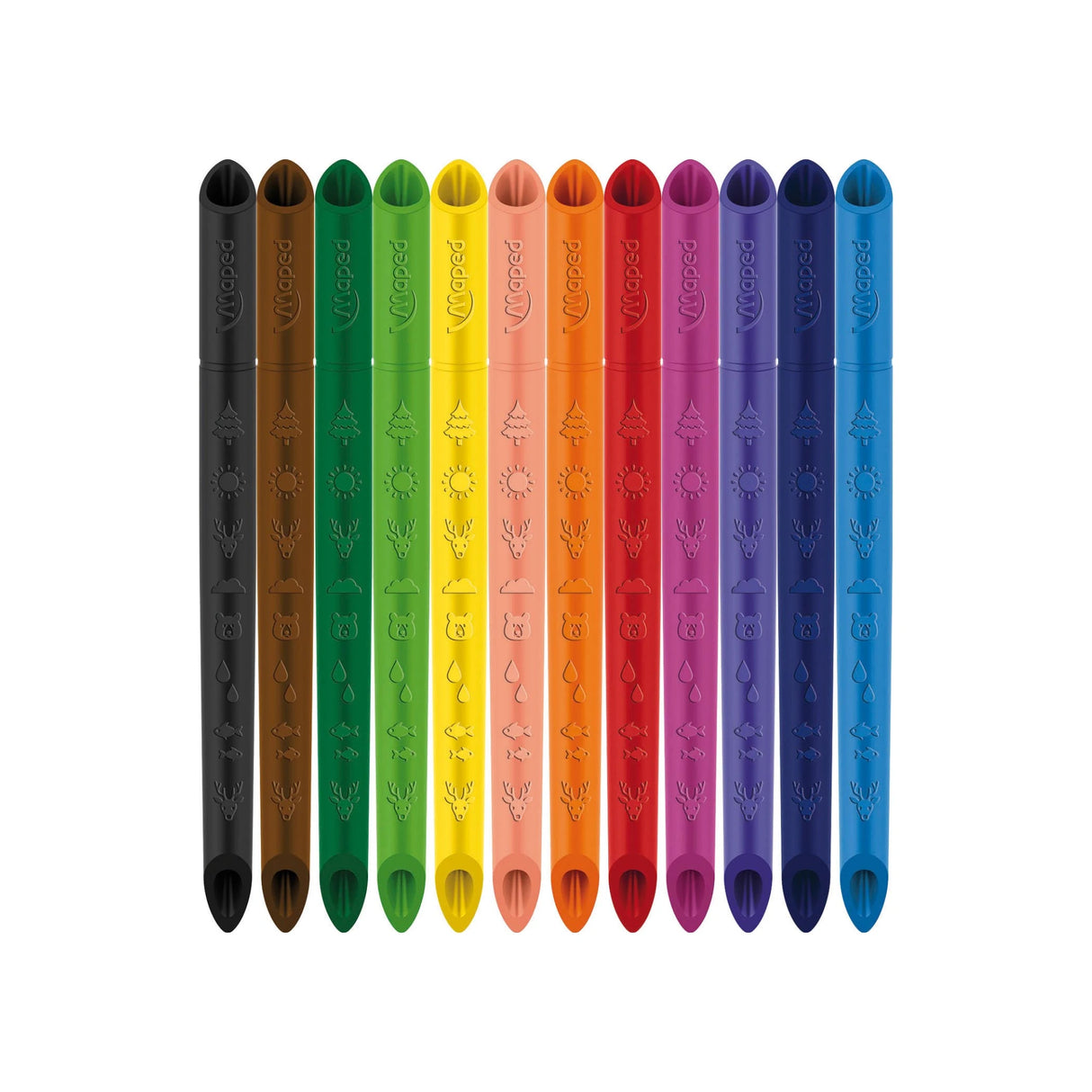 סט 12 עפרונות צבעוניים אינפיניטי MAPED