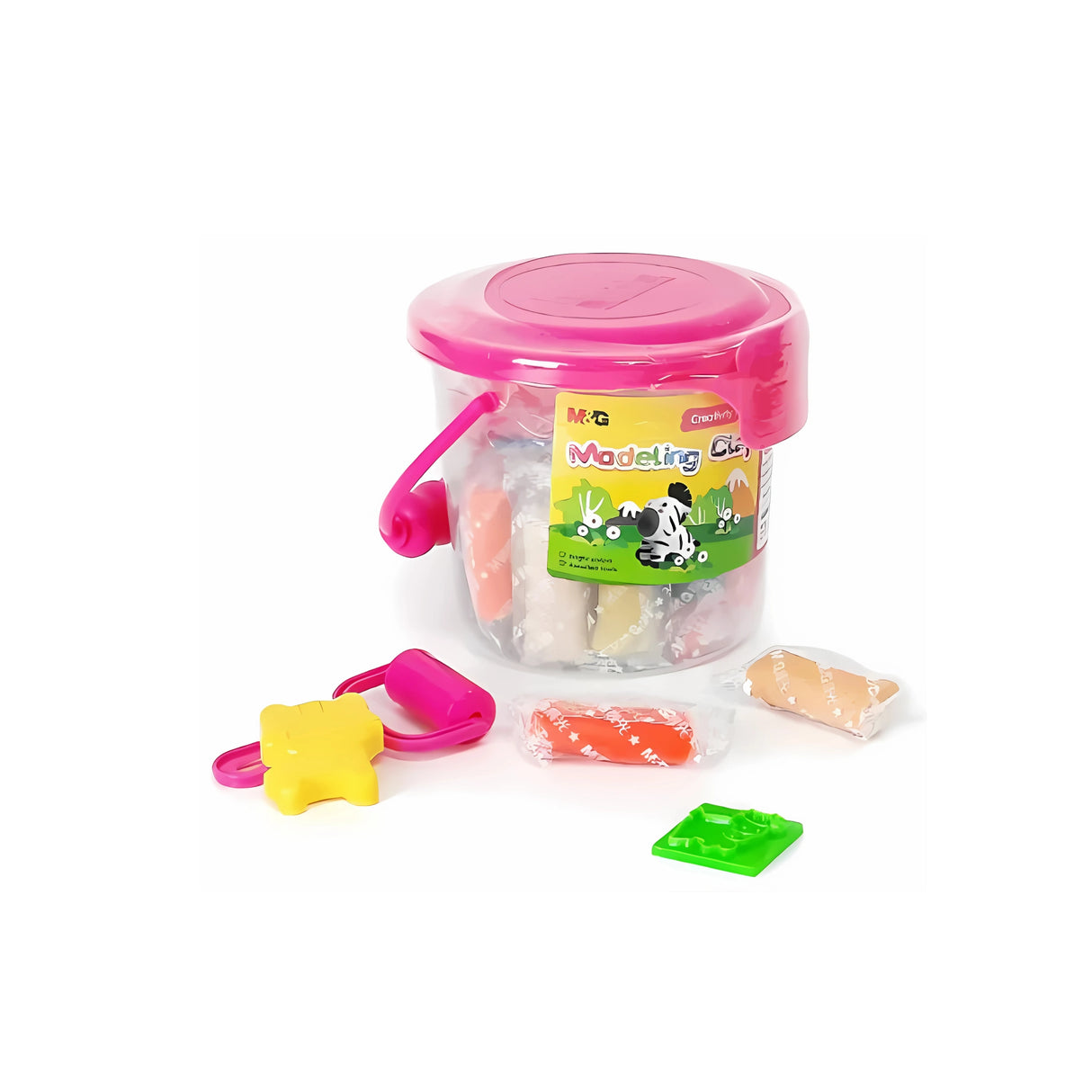 מארז בצק משחק בגוונים שונים