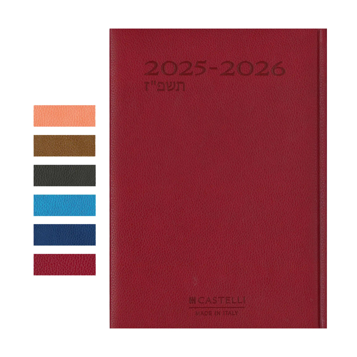 יומן שבועי 17/24 ס"מ פרימיום קסטלי CASTELLI 2025/2026