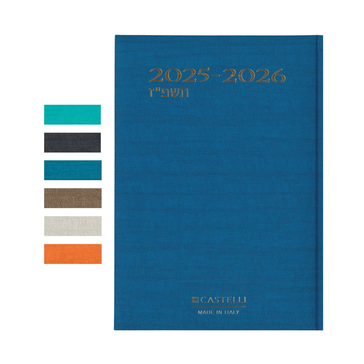 יומן שבועי 17/24 ס"מ קלאסיק קסטלי CASTELLI 2025/2026