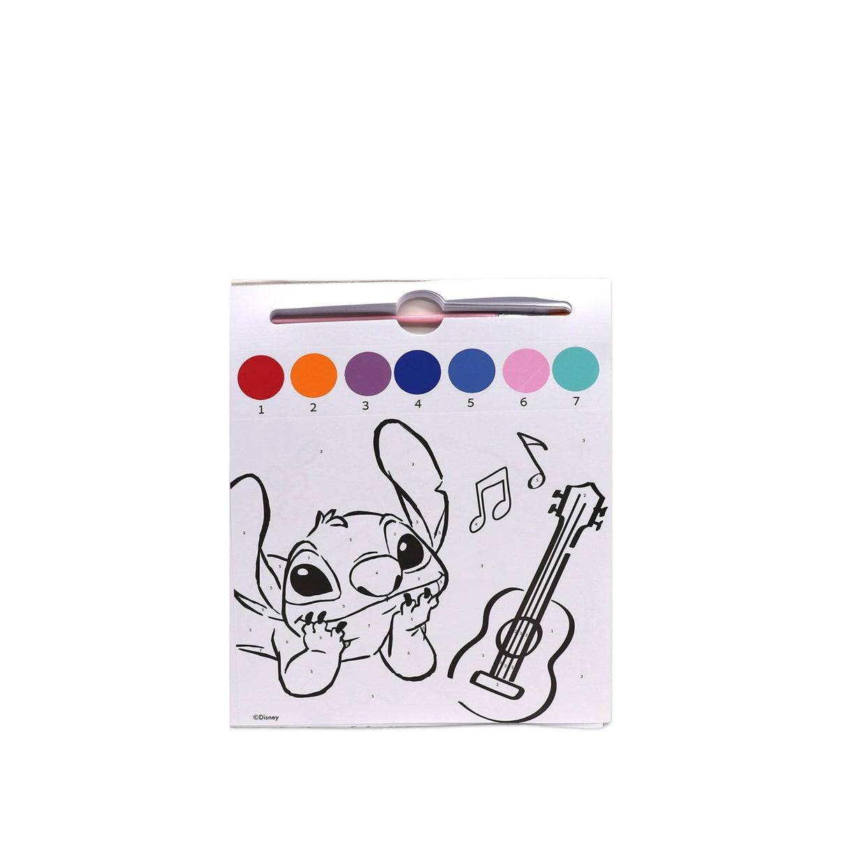 חוברת צביעה לפי מספרים - לילו וסטיץ