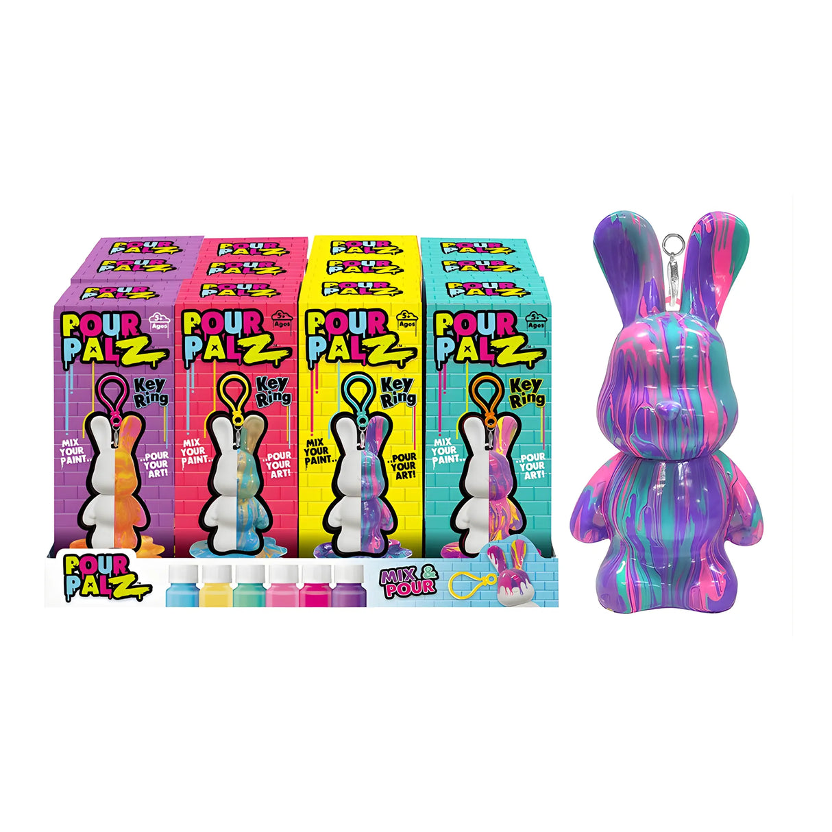 פור פאלז מחזיק מפתחות ארנב