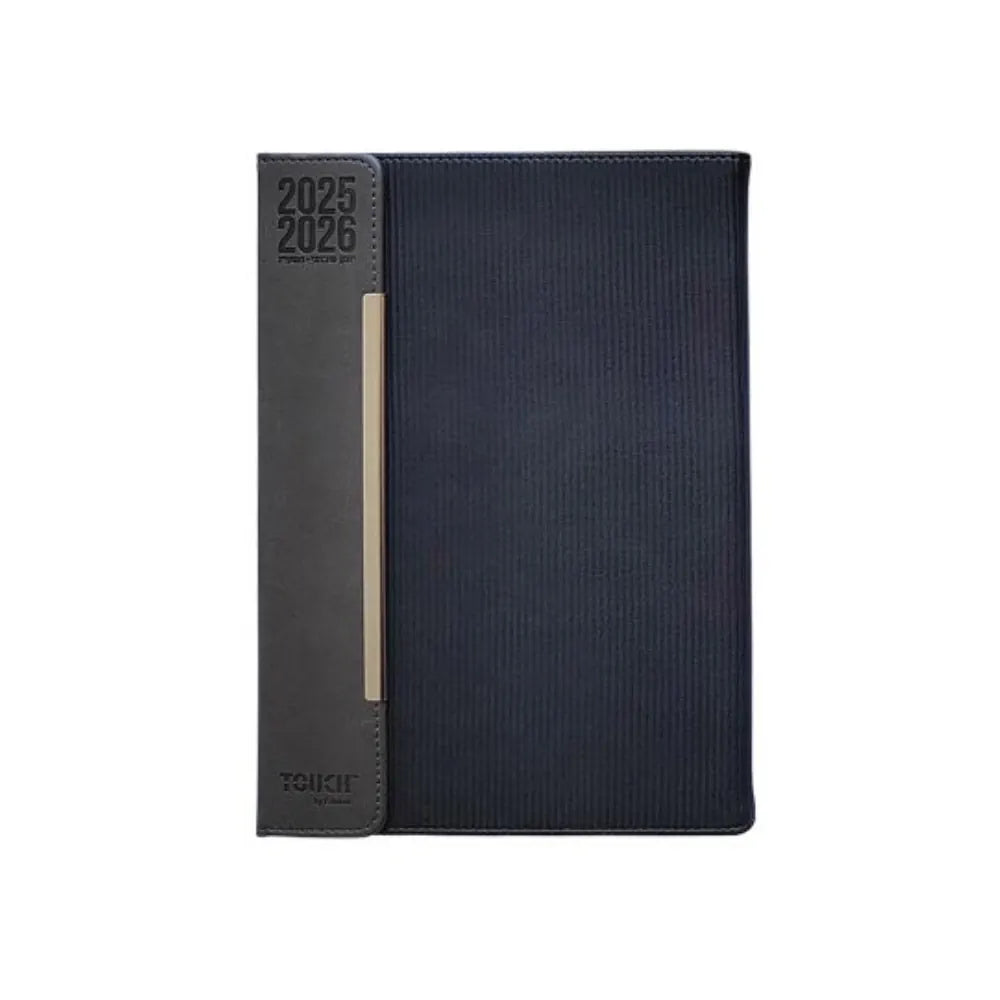 יומן שבועי מגנטי קורדרוי מדורג 21/27 ס"מ 2025/2026