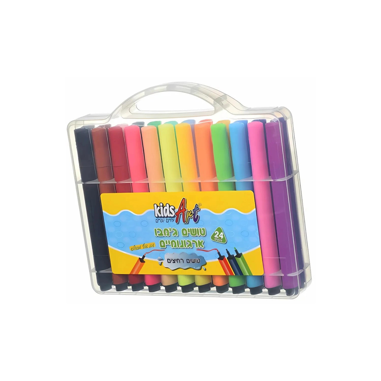 סט 24 טושים ג'מבו ארגונומיים