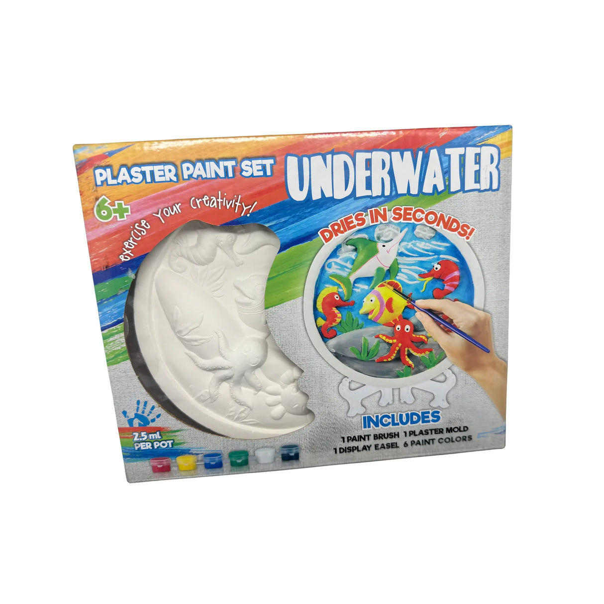 ערכת צביעה גבס - דגים