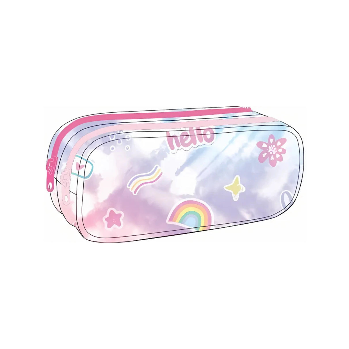 קלמר 2 תאים טאי דאי כיתובים In-Way