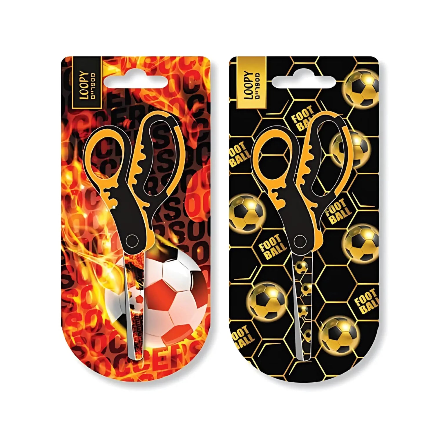 מספריים כדורגל אש/זהב