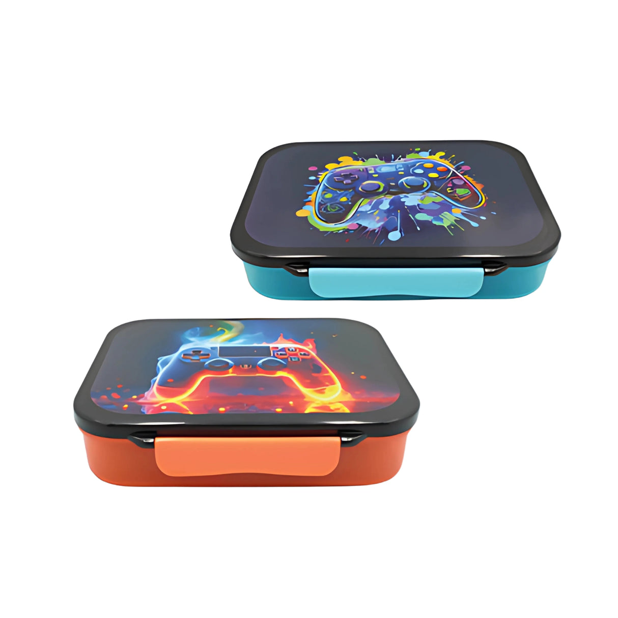 קופסת אוכל מחולקת - גיימר