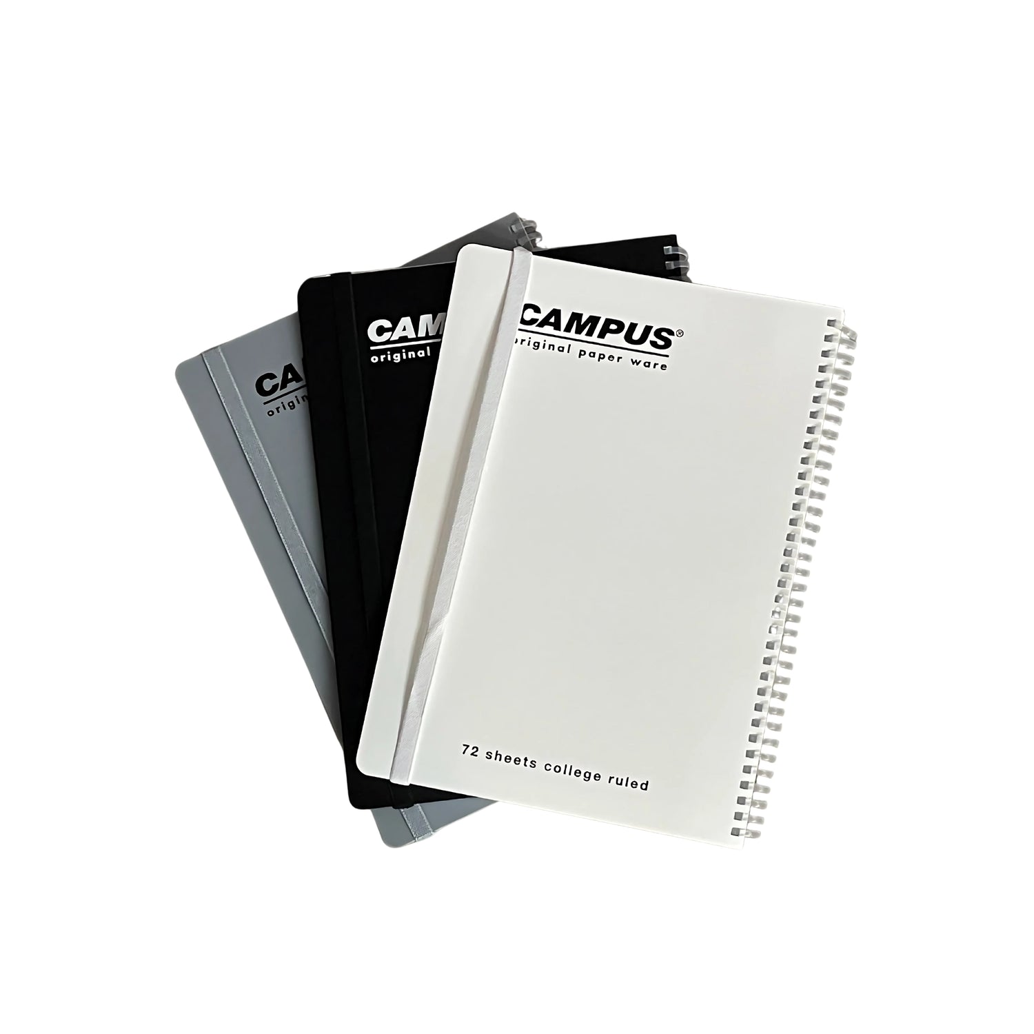 מארז 3 מחברות ספירל A4 שורה קמפוס סופט CAMPUS