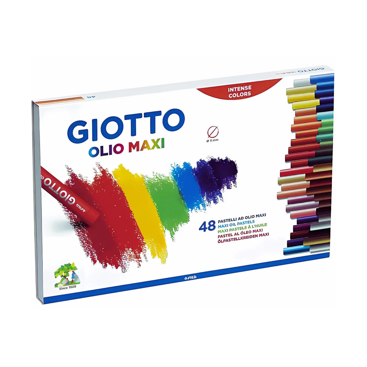 סט 48 צבעי פסטל שמן ג'יאוטו GIOTTO