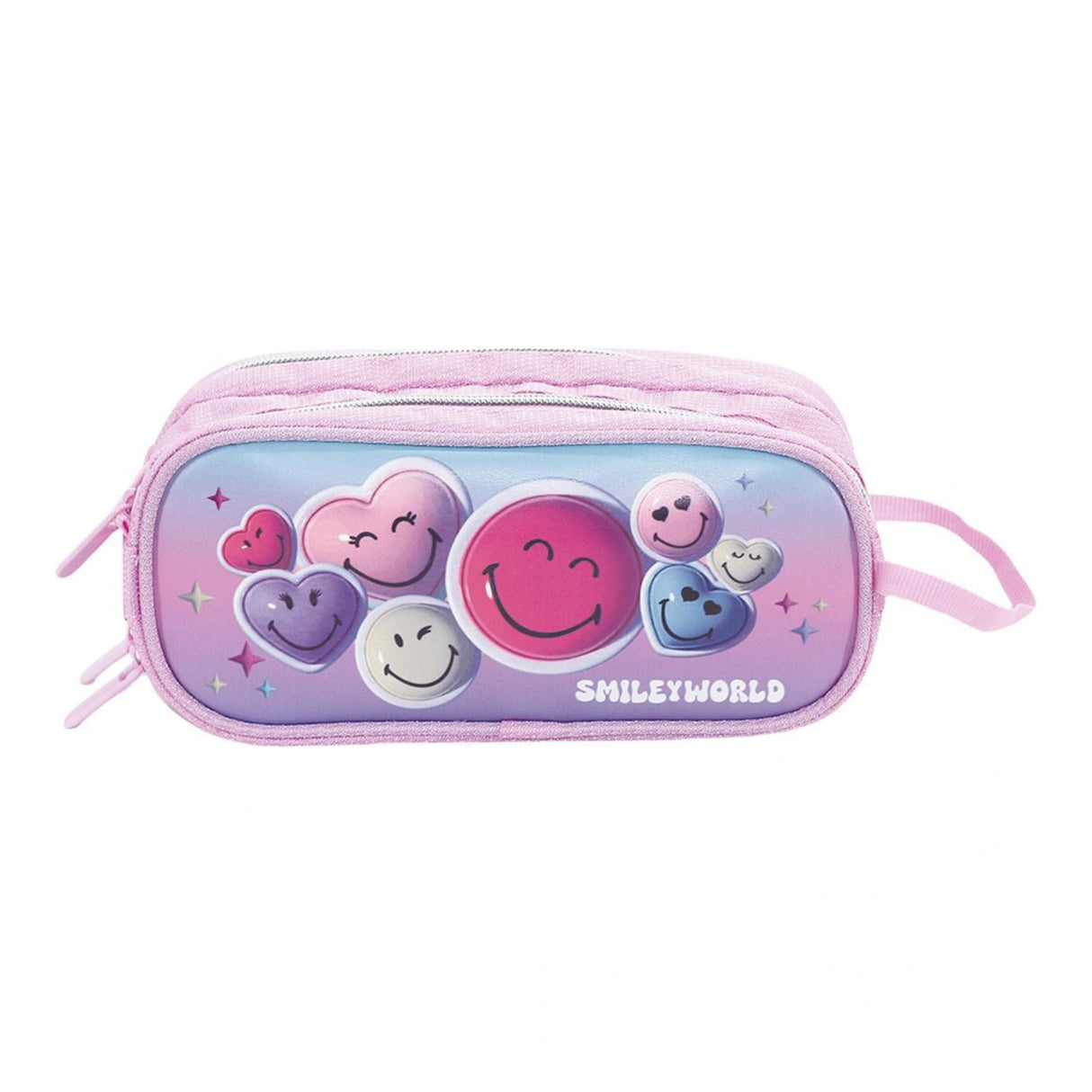 קלמר 4 תאים סמיילי בועות