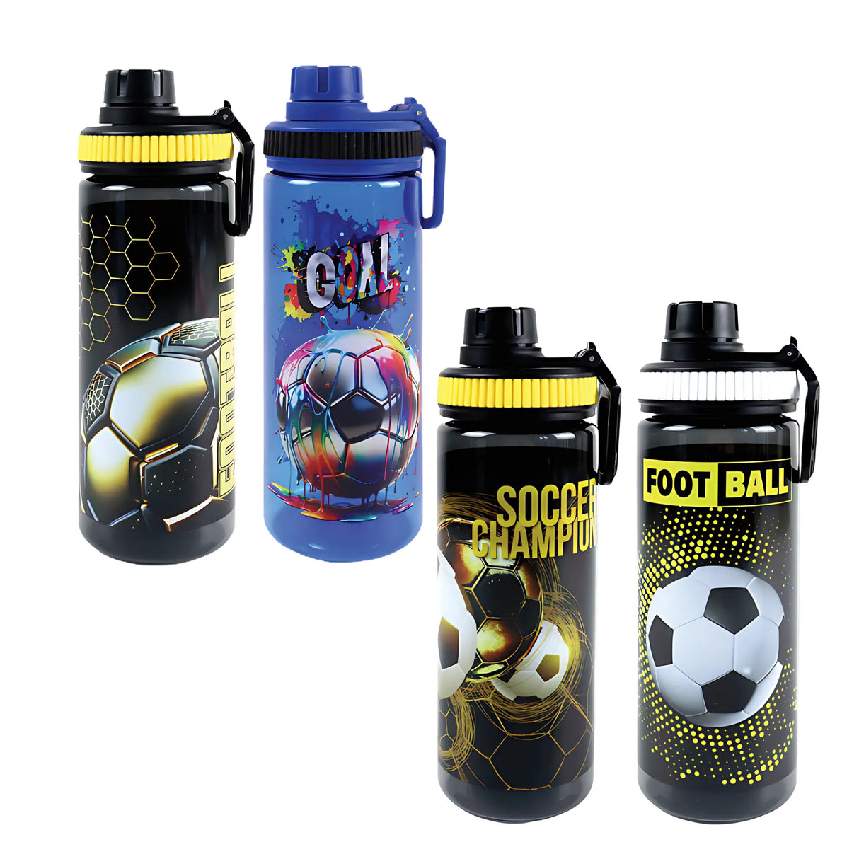 בקבוק אקרילי 600 מ"ל - כדורגל