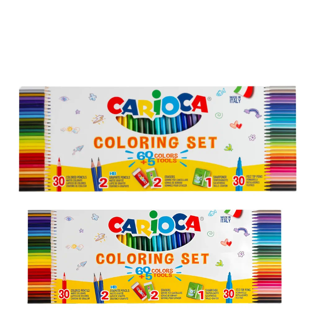 סט לציור ולצביעה 60+5 CARIOCA