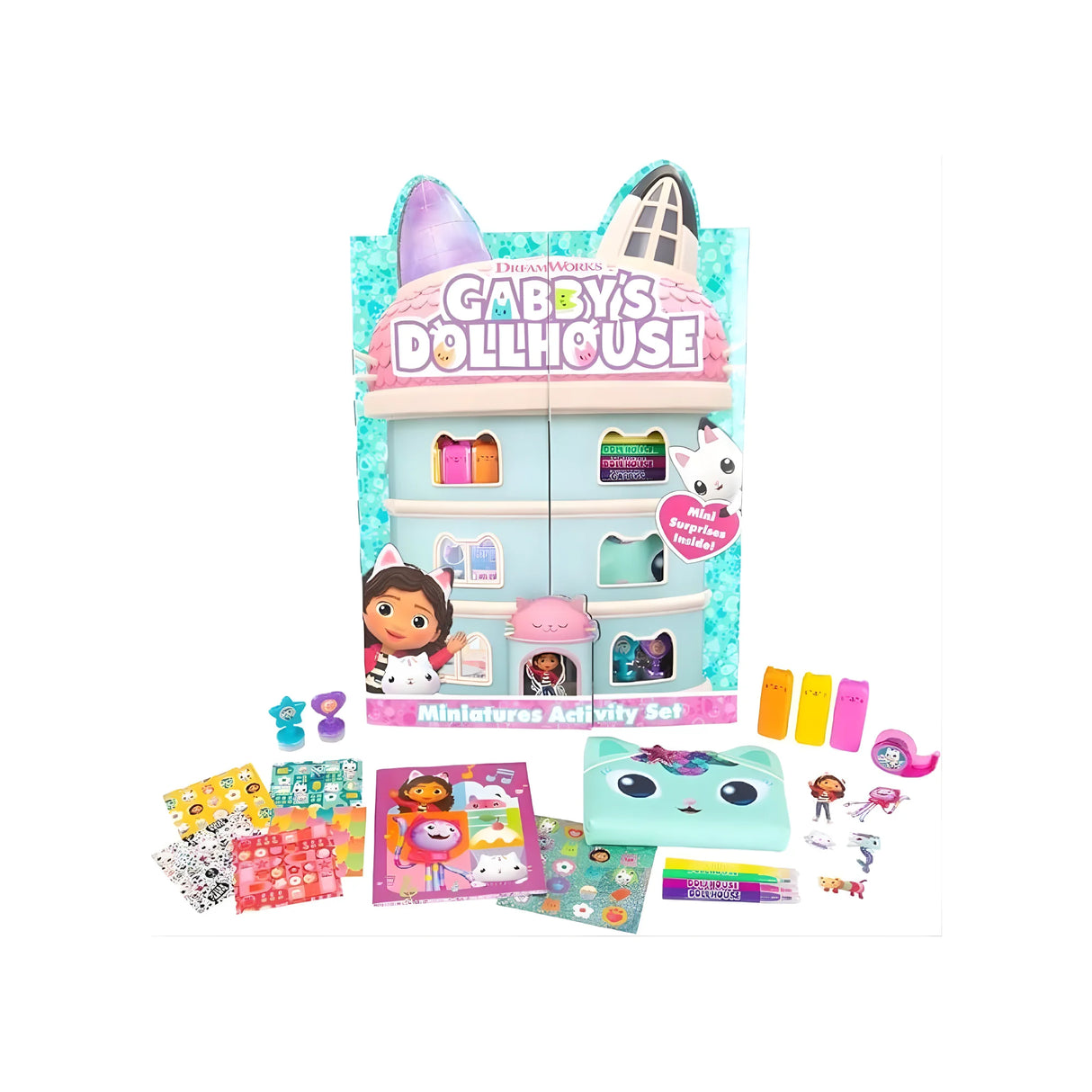 סט יצירה מיניאטורי - בית הבובות של גבי