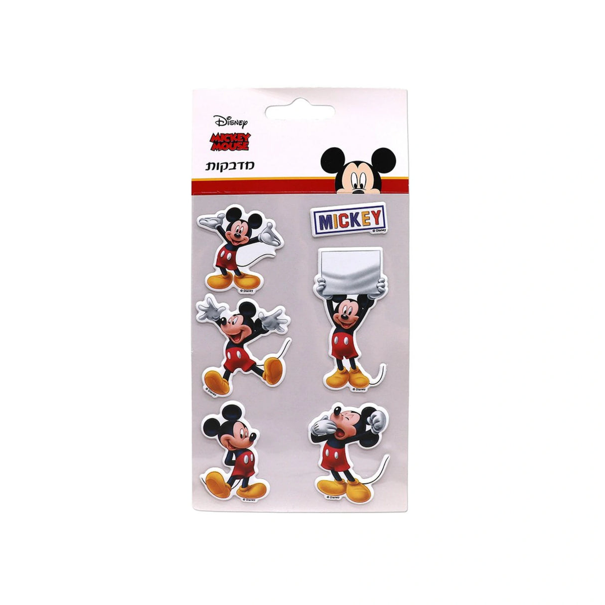 מדבקות בולטות מיקי