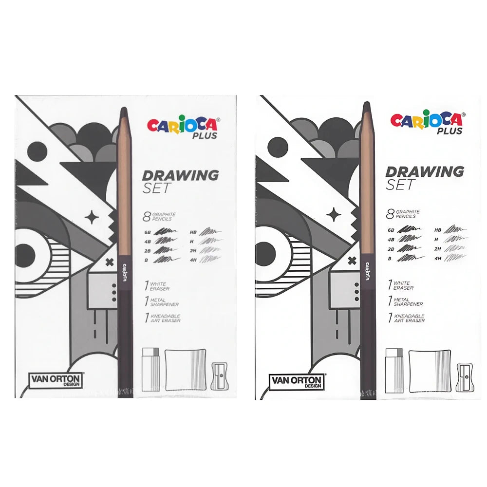 סט 8 עפרונות רישום CARIOCA