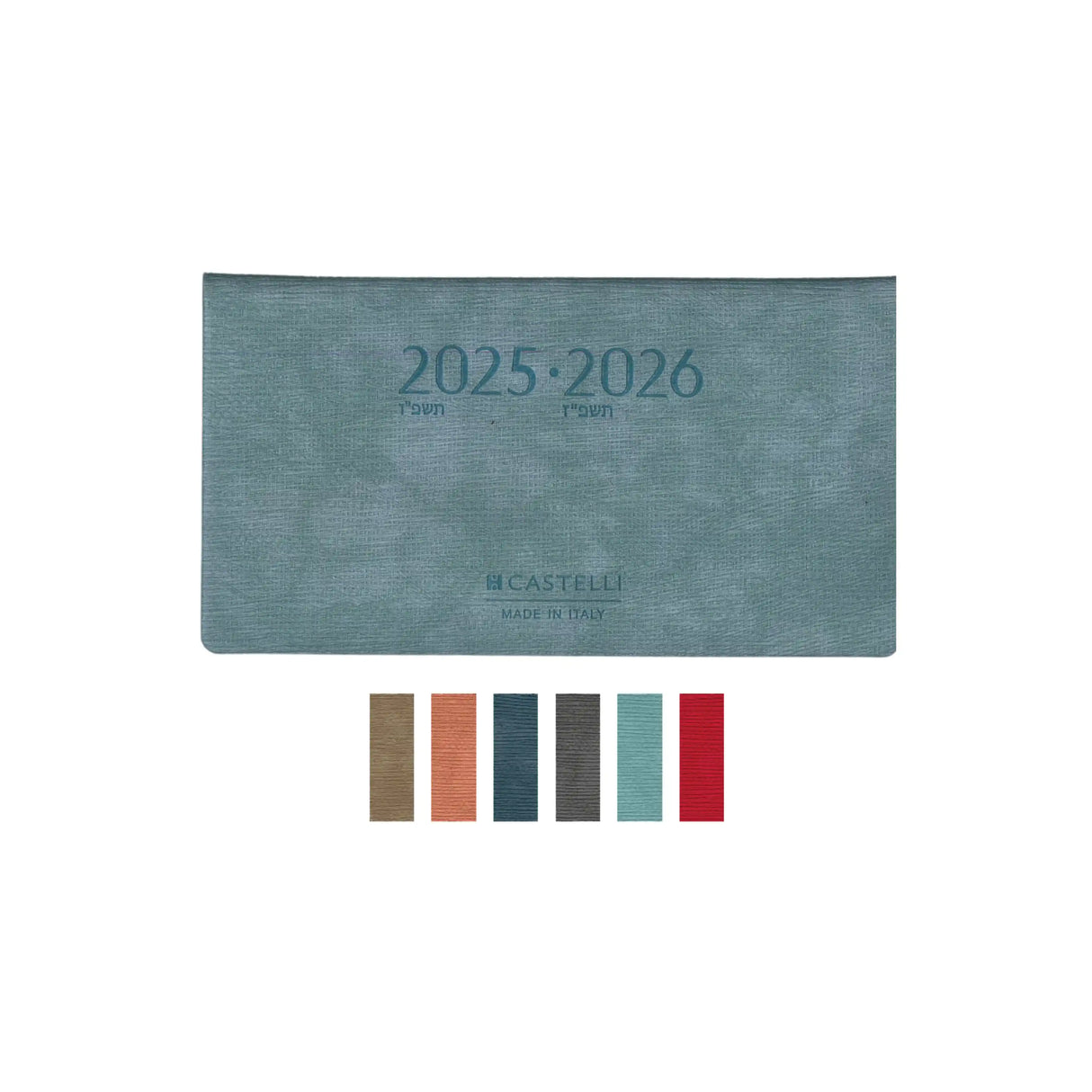 יומן שבועי 9/17 ס"מ פרימיום קסטלי CASTELLI 2025/2026