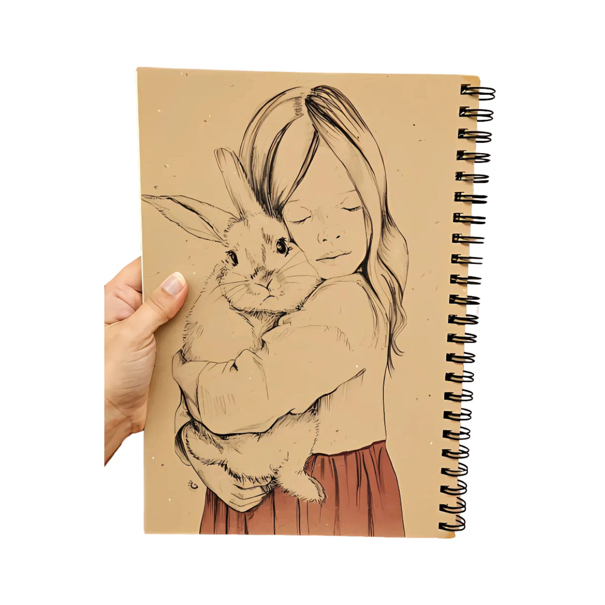 סקצ'בוק A4 - דגם עמליה