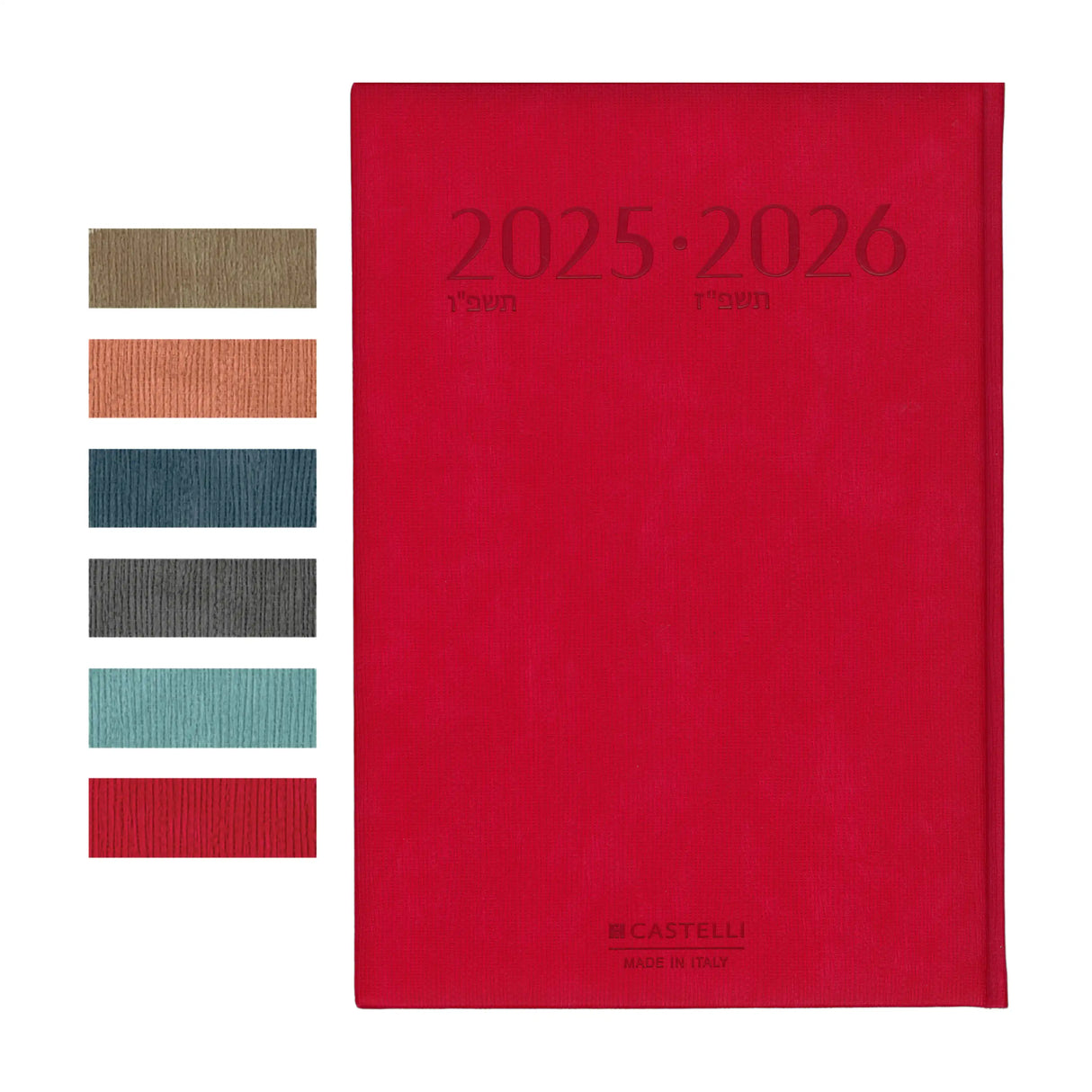 יומן שבועי A4 קסטלי CASTELLI 2025/2026