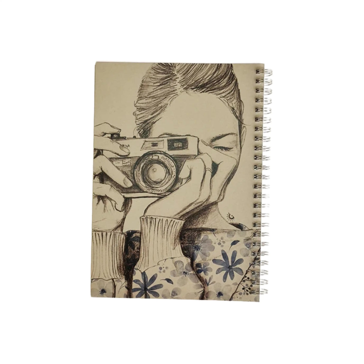 מחברת מסעות A5 שורה - דגם צלמת