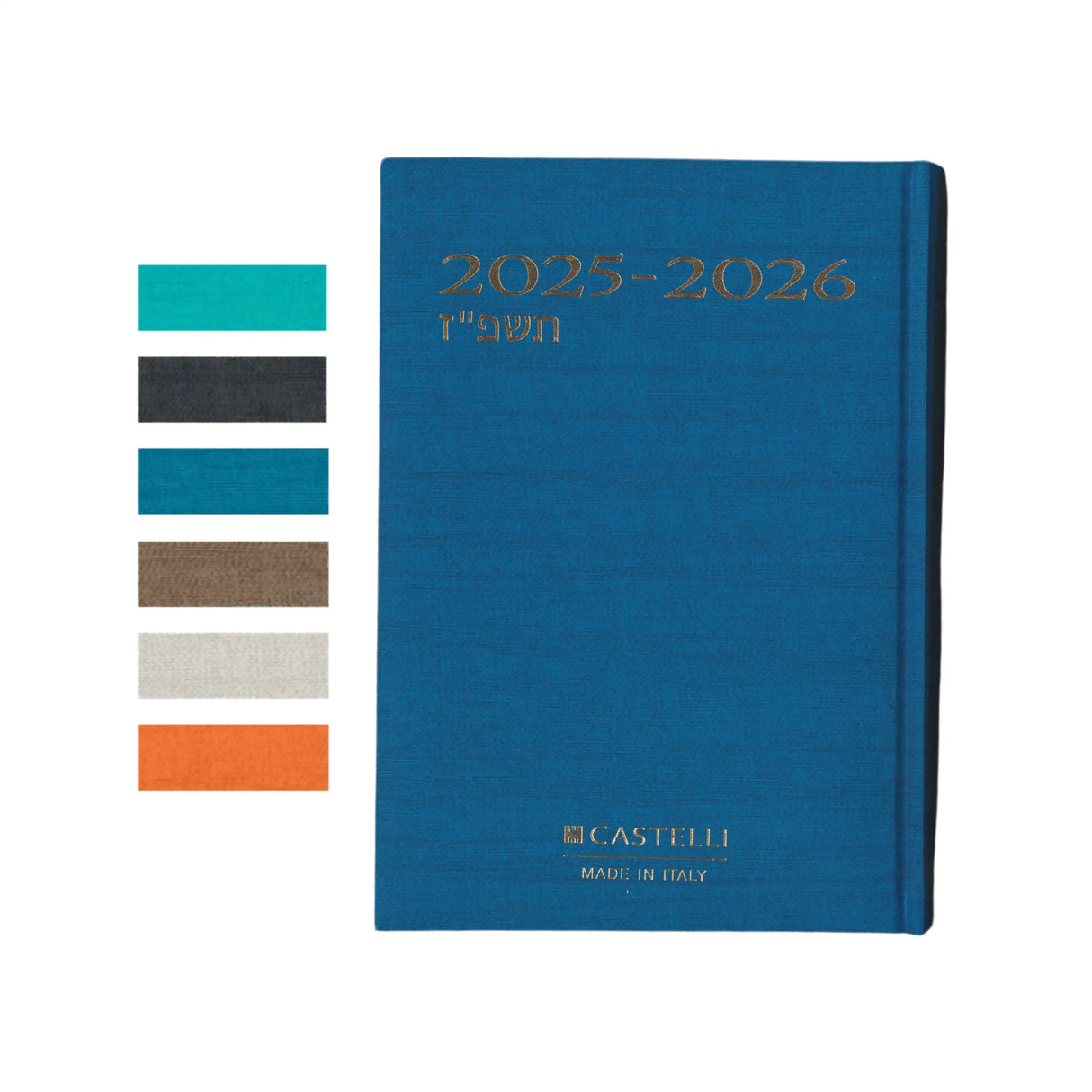 יומן יומי מדורג A5 קלאסיק קסטלי CASTELLI 2025/2026