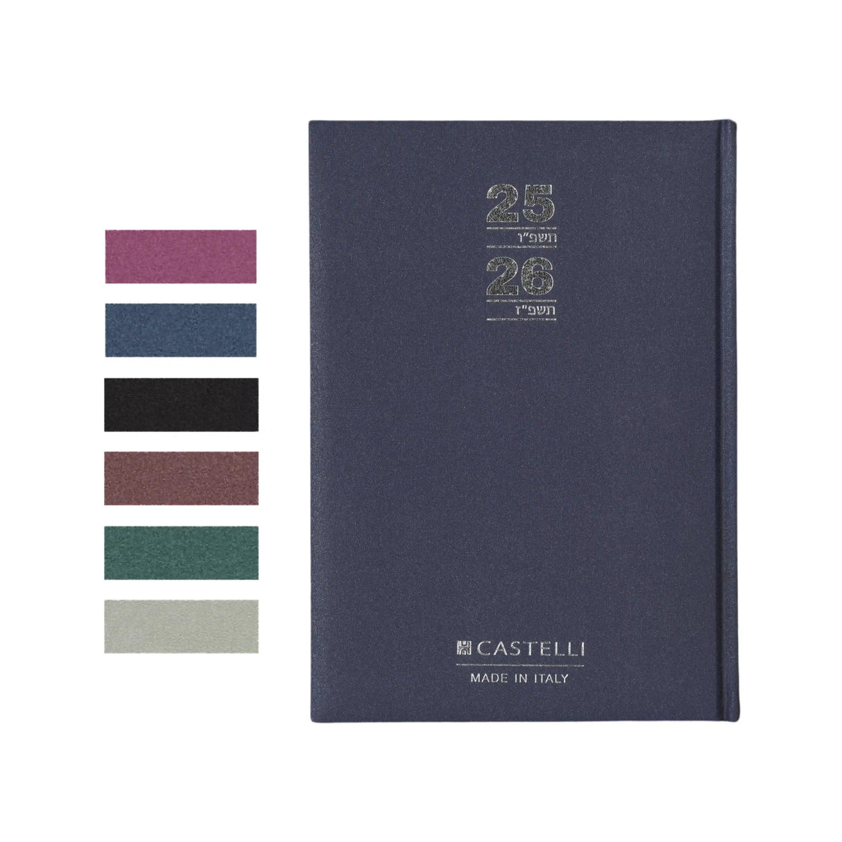 יומן יומי מדורג A5 בייסיק קסטלי CASTELLI 2025/2026