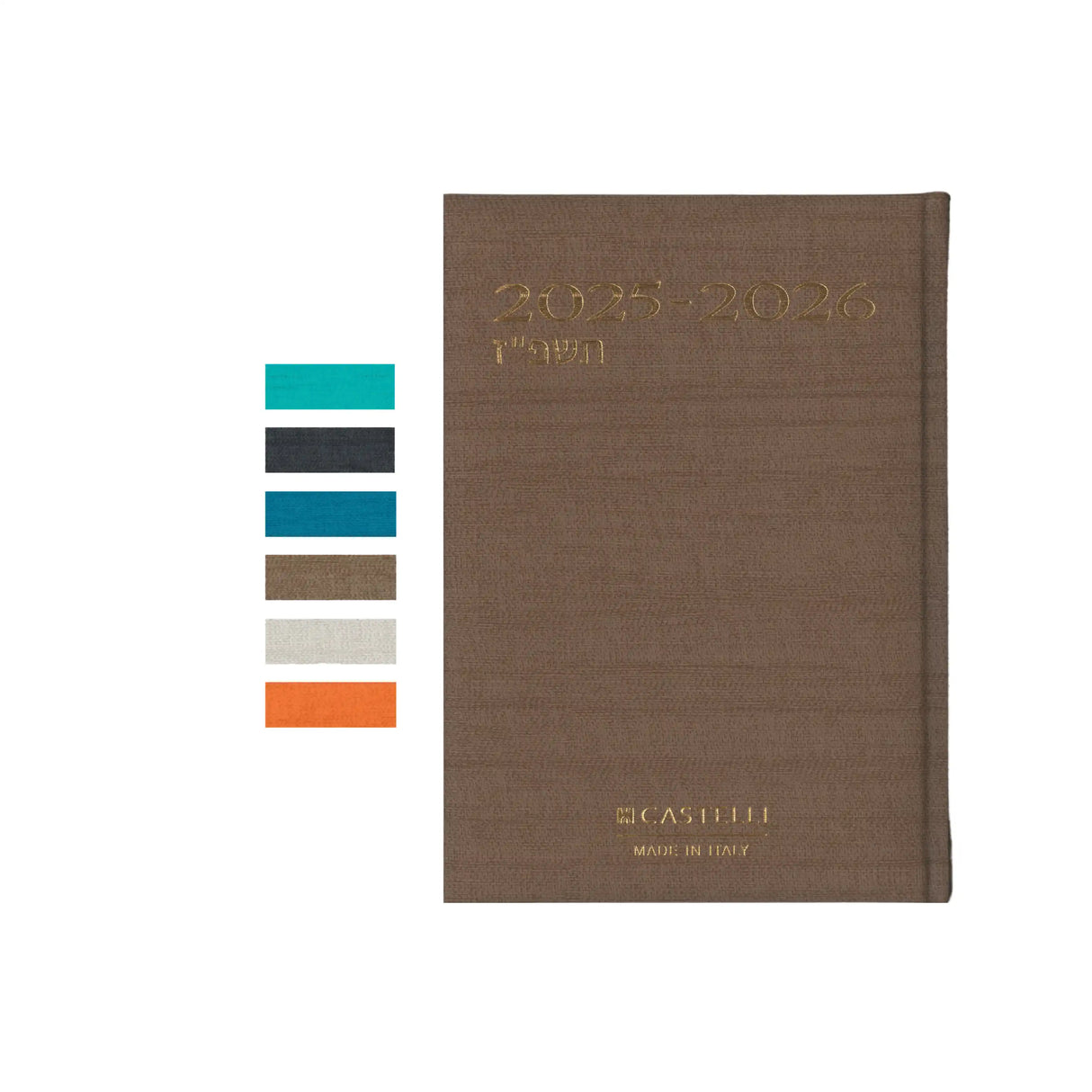 יומן שבועי A5 קלאסיק קסטלי CASTELLI 2025/2026
