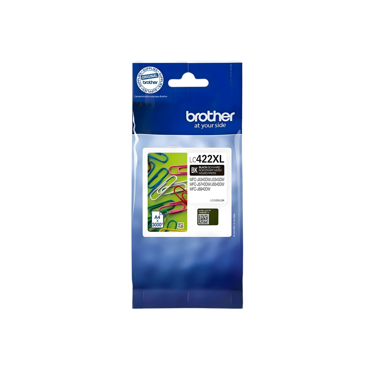 דיו מקורי BROTHER LC 422XL BK שחור