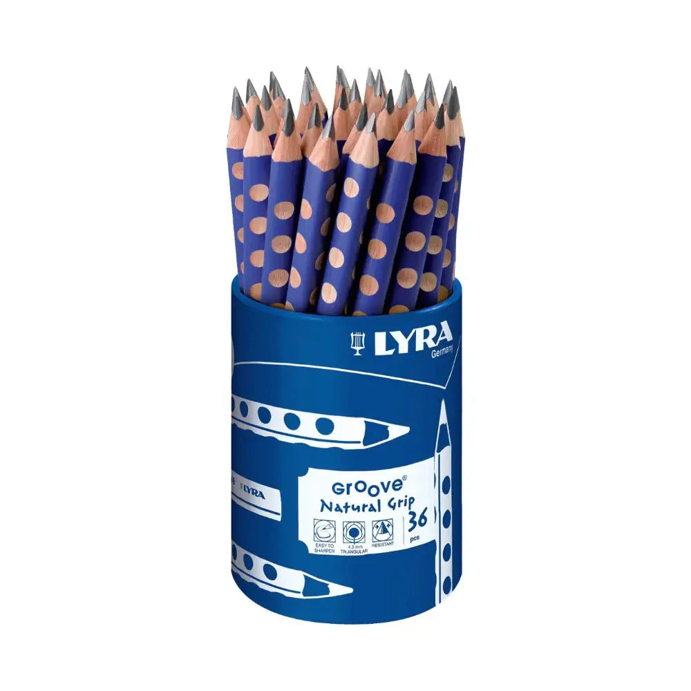 עיפרון גרוב עבה לאחיזה נכונה LYRA Groove
