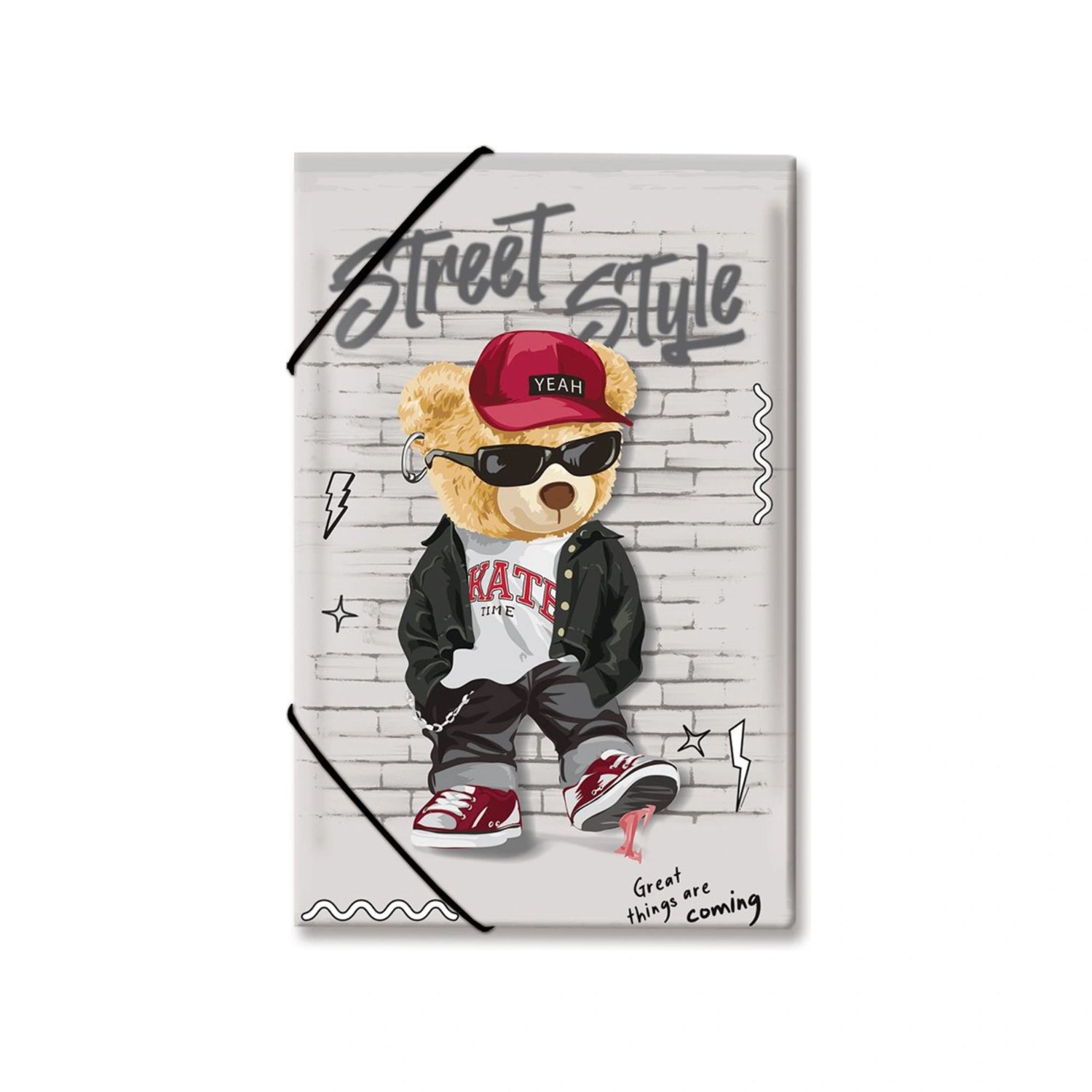 תיק גומי PP דובי