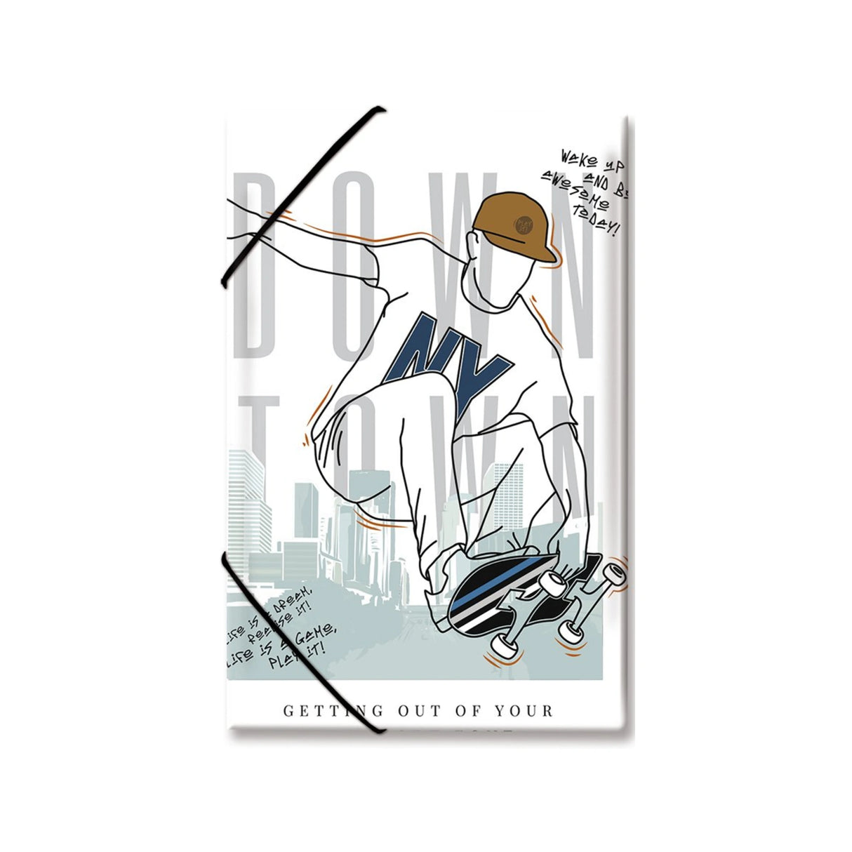 תיק גומי PP סקייטר