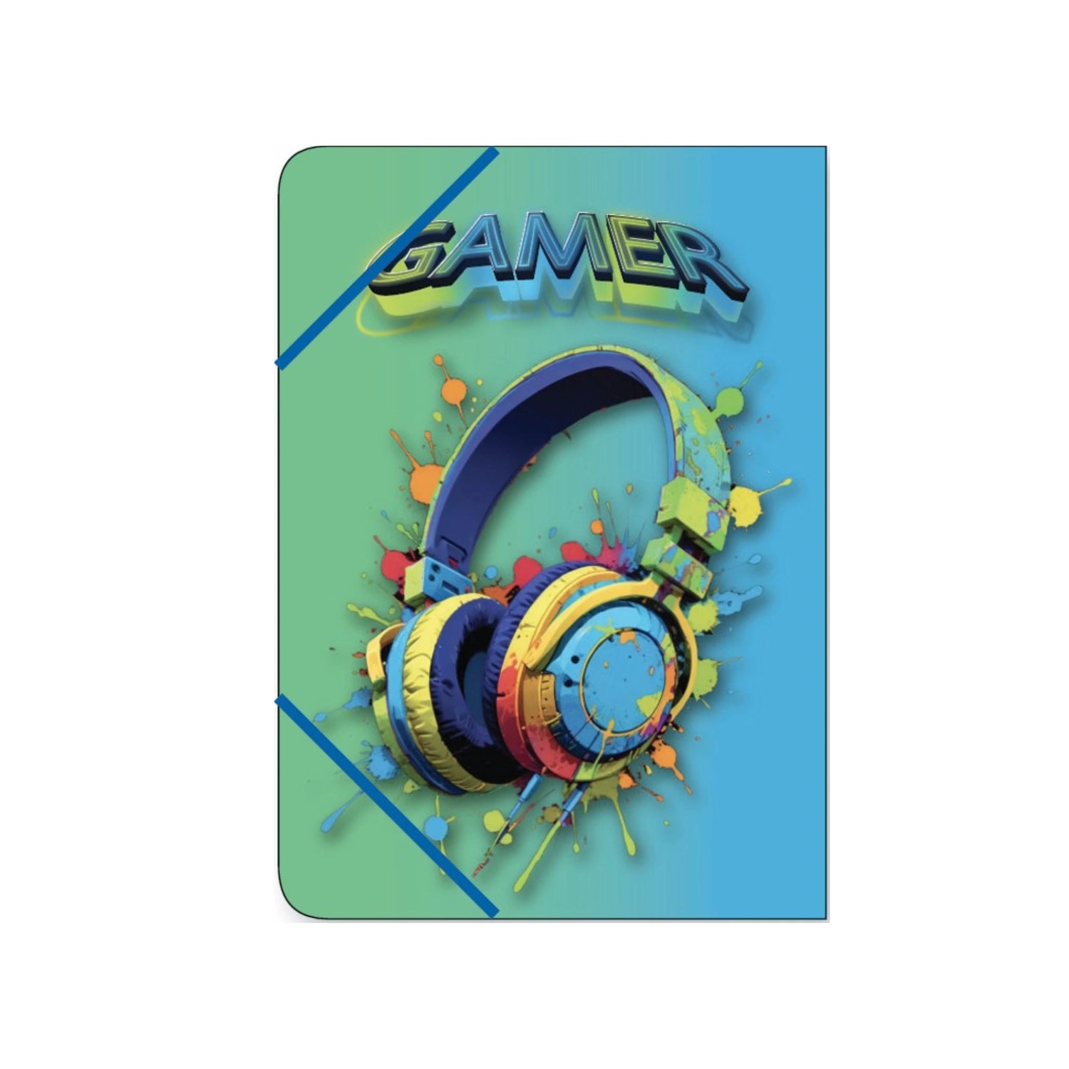 תיק גומי PP אוזניות צבעוניות