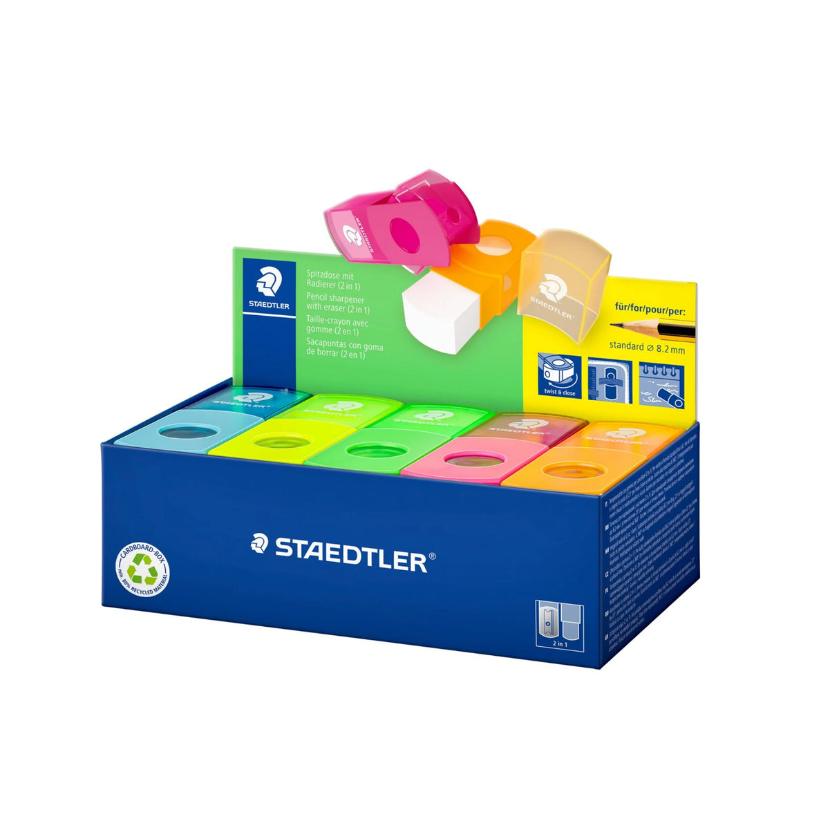 מחדד משולב עם מחק STAEDTLER