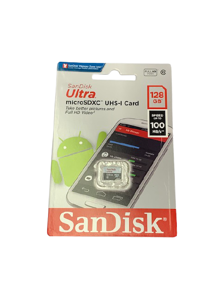 כרטיס זכרון SanDisk Ultra Micro SDXC בנפח 128GB
