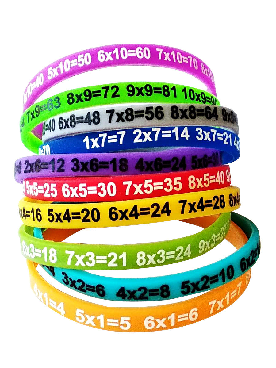 צמידי לוח הכפל