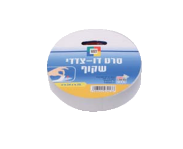 סרט דו צדדי שקוף רוחב 24 מ"מ - 25 מטר