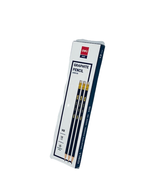 חב' 12 עפרונות + מחק DELI