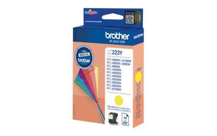 דיו מקורי BROTHER LC 223Y צהוב