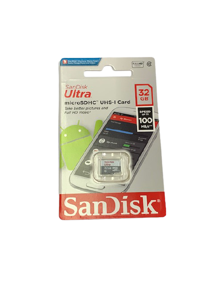 כרטיס זכרון SanDisk Ultra Micro SDXC בנפח 32GB