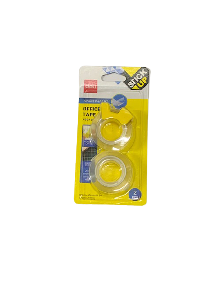 זוג סלוטייפ "3/4 ומתקן חיתוך שקוף