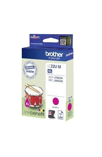 דיו מקורי BROTHER LC22U M אדום