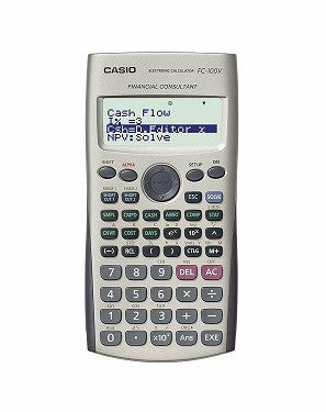מחשבון פיננסי Casio FC 100 V
