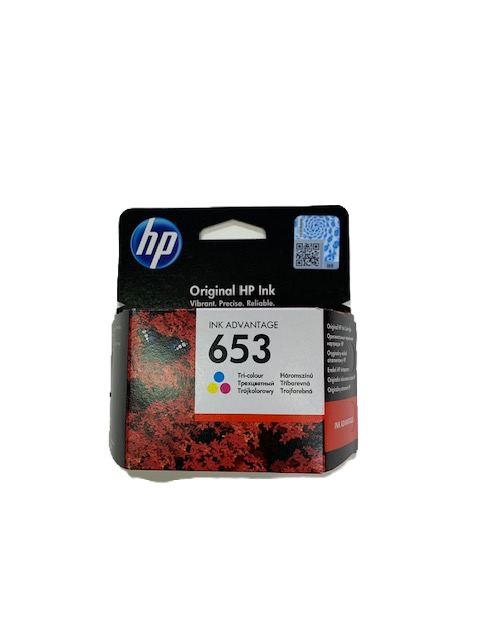 דיו מקורי HP 653 צבעוני