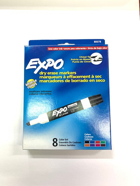 סט 8 טוש מחיק אקספו Expo