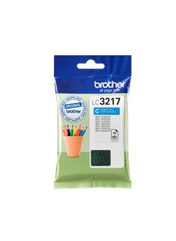 דיו מקורי BROTHER LC 3217C כחול