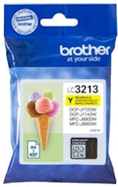 דיו מקורי BROTHER LC 3213Y צהוב