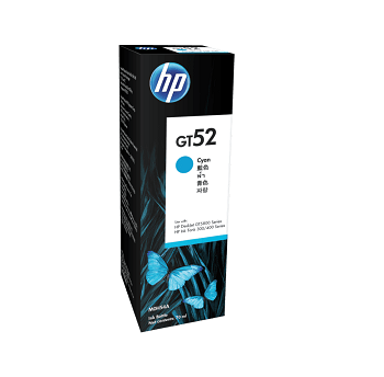 בקבוק דיו מקורי HP GT 52C כחול