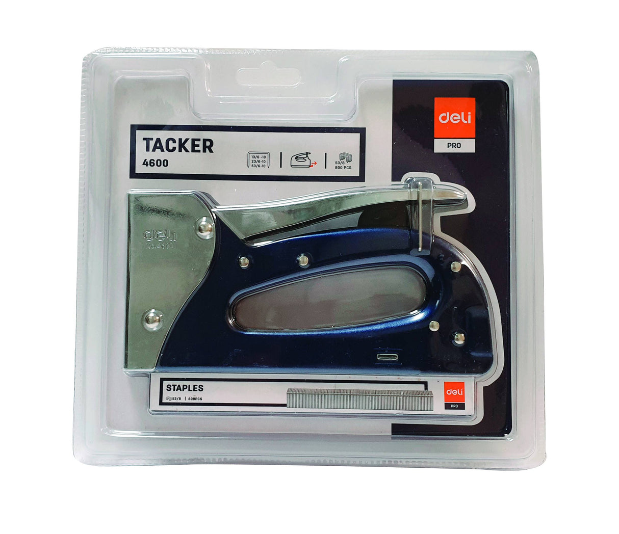 אקדח סיכות מתכתי מסיבי DELI