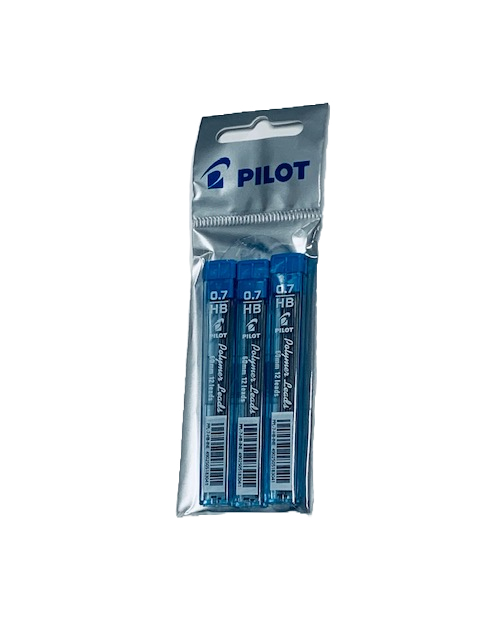 סט 3 עופרות פיילוט 0.7 HB